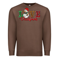 Chestnut love christmas snowman Premium Sweatshirt - BarkalooDesign