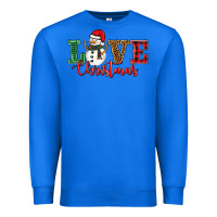 True Royal love christmas snowman Premium Sweatshirt - BarkalooDesign