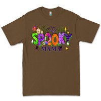 Cacao Halloween Spooky Mama Premium Tee - texasbilliewilder