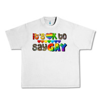 Lunar Rock It's okay to say Gay pride Urban Heavy Tee - CowGirlArtShop