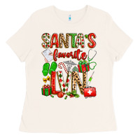 Bone santa's favorite lvn Ladies Tee - texasbilliewilder