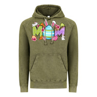 Vintage Olive Easter mom Vintage Hoodie - OliviaCreatesArt