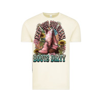 Vintage Arctic Keep your soul clean boots dirty Cowboy western Vintage Tee - HowdyJamesFarm