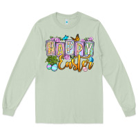 Matcha Happy Easter Long Sleeve Tee - OliviaCreatesArt