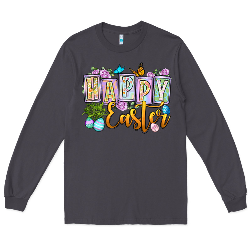 Happy Easter Long Sleeve Tee by OliviaCreatesArt | Teevron