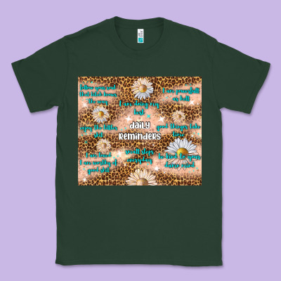 Daily Reminders Classic Tee Designed By Tumblerdesignbyshophia