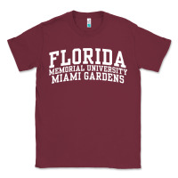 Burgundy Florida Memorial University Miami Gardens OC0647 Classic Tee - longCreatives