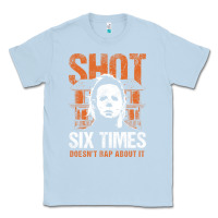 Dusty Blue halloween shot 6 times t shirt Classic Tee - longCreatives