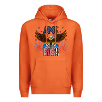 Carrot America eagle Premium Hoodie - CowhideDigitalArt