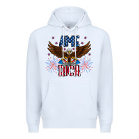 White America eagle Premium Hoodie - CowhideDigitalArt