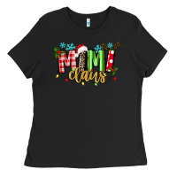 Black mimi claus Ladies Tee - texasbilliewilder