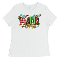 White mimi claus Ladies Tee - texasbilliewilder