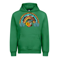 Emerald cowboy boots and hat rainbow Urban Hoodie - AdoDesignShop