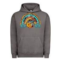 Cowboy Boots And Hat Rainbow Urban Hoodie | Teevron