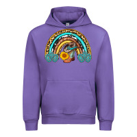Tulip cowboy boots and hat rainbow Urban Hoodie - AdoDesignShop
