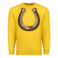Lemon western horseshoe Premium Sweatshirt - BarkalooDesign