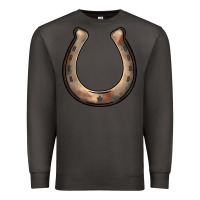 Smoke western horseshoe Premium Sweatshirt - BarkalooDesign