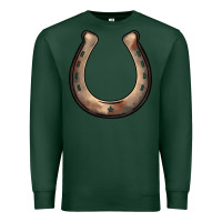 Sports Green western horseshoe Premium Sweatshirt - BarkalooDesign