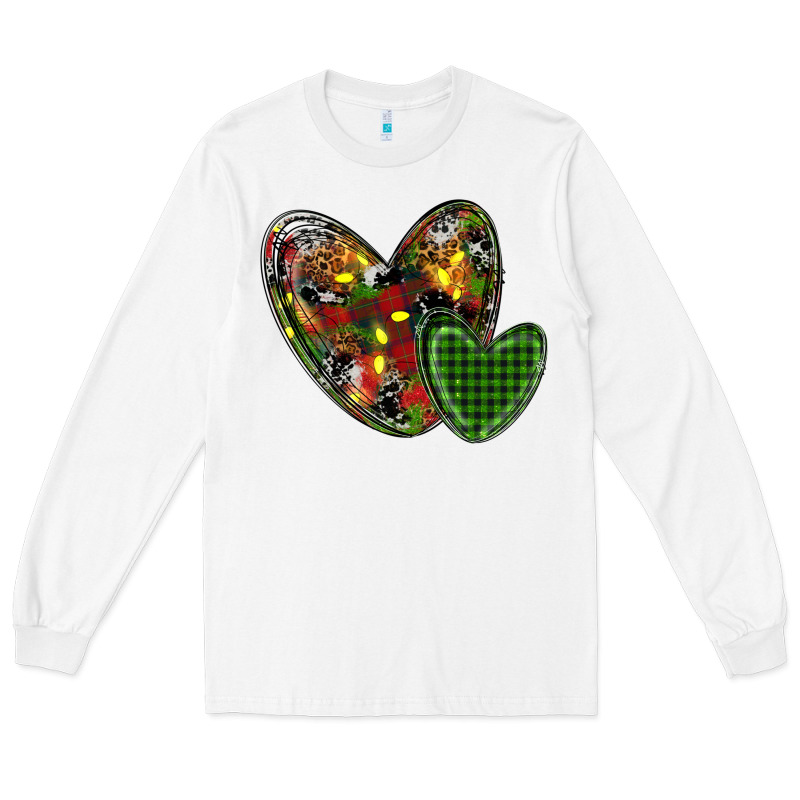 Christmas Heart Long Sleeve Tee by RanaPortraitStore | Teevron