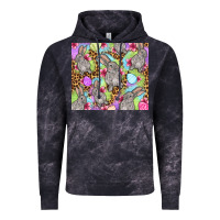 Cloud Black Easter bunnys eggs Vintage Hoodie - OliviaCreatesArt