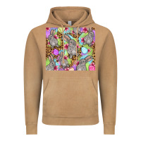 Vintage Camel Easter bunnys eggs Vintage Hoodie - OliviaCreatesArt