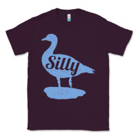 Plum Silly Goose Funny Silly Goose Classic Tee - longCreatives