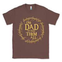 Chestnut Mens One Dad to rule them all  father's day gift Classic Tee - longCreatives