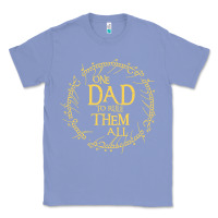 Colony Blue Mens One Dad to rule them all  father's day gift Classic Tee - longCreatives
