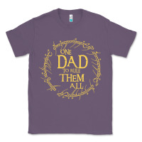 Lavender Mens One Dad to rule them all  father's day gift Classic Tee - longCreatives