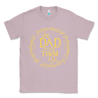 Lilac Mens One Dad to rule them all  father's day gift Classic Tee - longCreatives