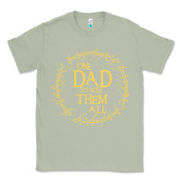 Matcha Mens One Dad to rule them all  father's day gift Classic Tee - longCreatives