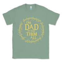 Sage Mens One Dad to rule them all  father's day gift Classic Tee - longCreatives