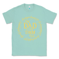 Seafoam Mens One Dad to rule them all  father's day gift Classic Tee - longCreatives