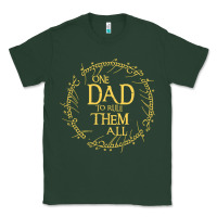 Sports Green Mens One Dad to rule them all  father's day gift Classic Tee - longCreatives