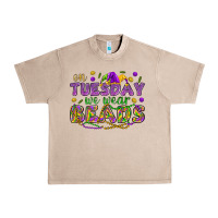 French Oak On Tuesday we wear beads Urban Heavy Tee - HowdyJamesFarm