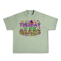 Oil Green On Tuesday we wear beads Urban Heavy Tee - HowdyJamesFarm