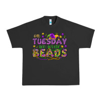 Pigment Black On Tuesday we wear beads Urban Heavy Tee - HowdyJamesFarm