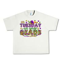 Pistachio On Tuesday we wear beads Urban Heavy Tee - HowdyJamesFarm