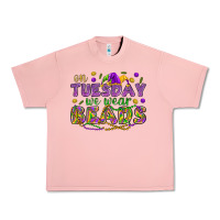 Salmon On Tuesday we wear beads Urban Heavy Tee - HowdyJamesFarm