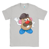 Moon Dust Womens Mr. Potato Head Simple Portrait Classic Tee - longCreatives