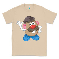 Mushroom Womens Mr. Potato Head Simple Portrait Classic Tee - longCreatives