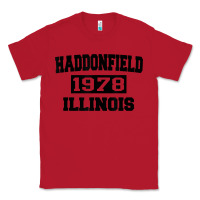 Red Haddonfield Illinois Halloween 1978 Halloween Spooky Scary Gift Classic Tee - longCreatives