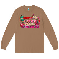 Toasted Coconut Valentine's Day teach love inspire Long Sleeve Tee - FaDigitalArtStudio