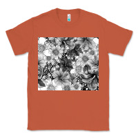 Copper black and white floral Classic Tee - TumblerDesignByShophia