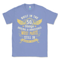 Colony Blue Mens Vintage 1950s Built In The 50s Fifties Funny 70th Birthday Classic Tee - longCreatives