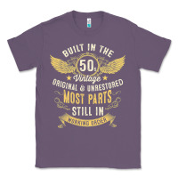 Lavender Mens Vintage 1950s Built In The 50s Fifties Funny 70th Birthday Classic Tee - longCreatives