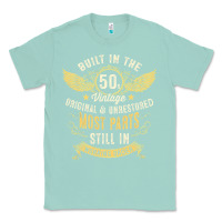 Seafoam Mens Vintage 1950s Built In The 50s Fifties Funny 70th Birthday Classic Tee - longCreatives