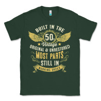 Sports Green Mens Vintage 1950s Built In The 50s Fifties Funny 70th Birthday Classic Tee - longCreatives