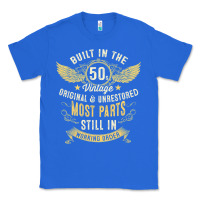True Royal Mens Vintage 1950s Built In The 50s Fifties Funny 70th Birthday Classic Tee - longCreatives