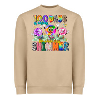 Mushroom 100 Days Of Making The Whole Class Shimmer Heavyweight Sweatshirt - CowhideDigitalArt